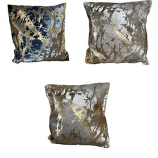 Luxury Moonstruck Cushion Large 55x55cm Navy Beige Champagne Decoration