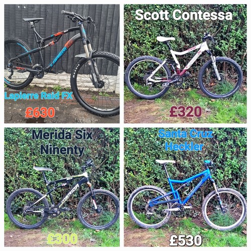 Full suspension mountain bike - suspension,