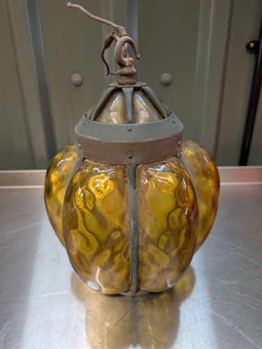 Vintage murano amber - amber, glass