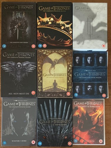 Game thrones series 8 - of, 1-8