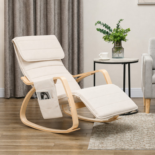 Homcom rocking recliner chair - homcom,