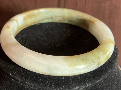 Jade bangle bracelet green - jade,