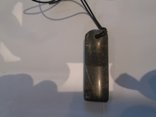 Greenstone maori pendant - greenstone,