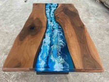 Handcrafted Blue Epoxy Resin