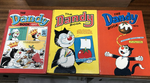 Vintage dandy annuals - dandy, 1970