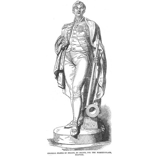 Norwich statue nelson for - norwich, of