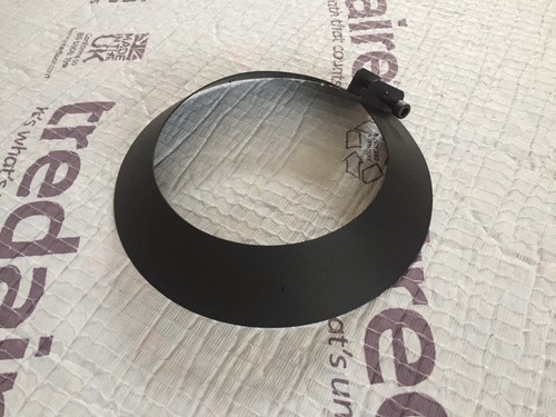 Stove pipe matt - matt, black