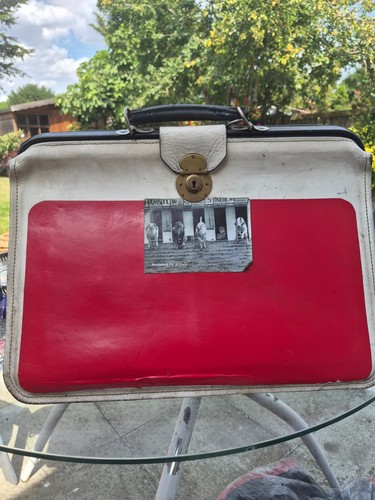 Vintage large doctor bag - large,