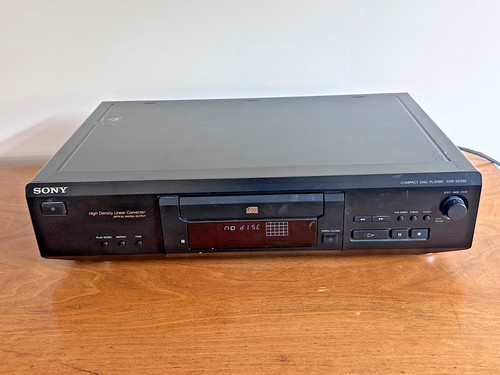 Sony cdp xe330 player - sony, cd