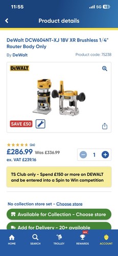 Dewalt dcw604nt 18v 1 4 - 18v, xr