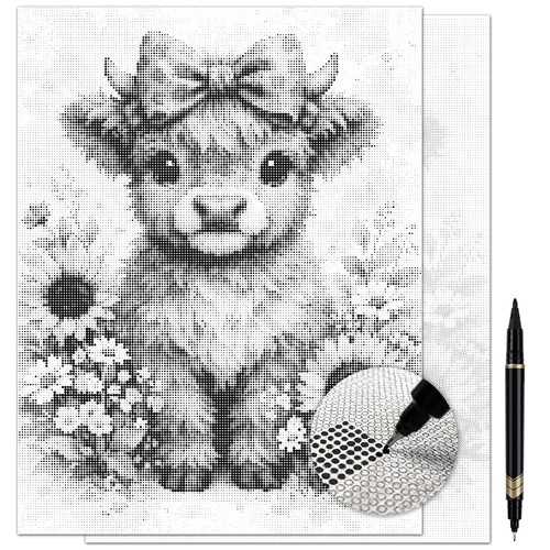 The dot art - on,