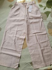 BEAMS Wide Pants Beige Women's
