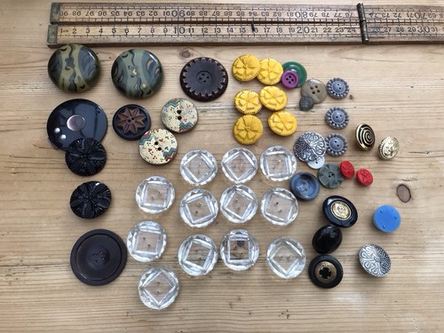 Vintage buttons lot - vintage,