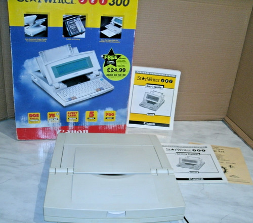 Canon starwriter jet - 300, word