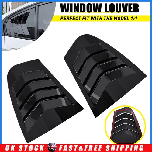 2pcs side window louver - 2pcs, scoop