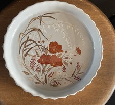 Vintage Poole England Kismet Oven To Tableware Flan Pie Quiche Dish Pan