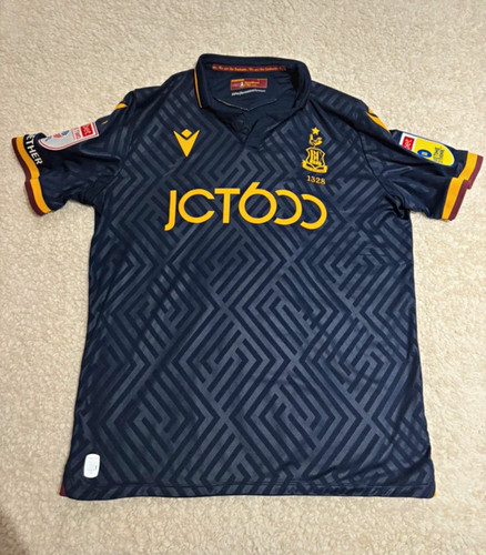 Bradford city match - city, worn