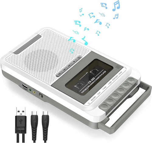 Portable tape player - portable, mp3