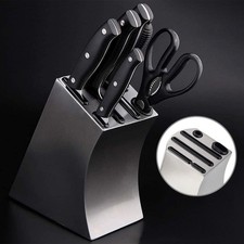 Stainless Steel Knife Block