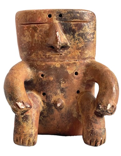 Pre columbian colima flat - pre-columbian,