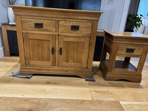 Oak furniture land - furniture, sideboard