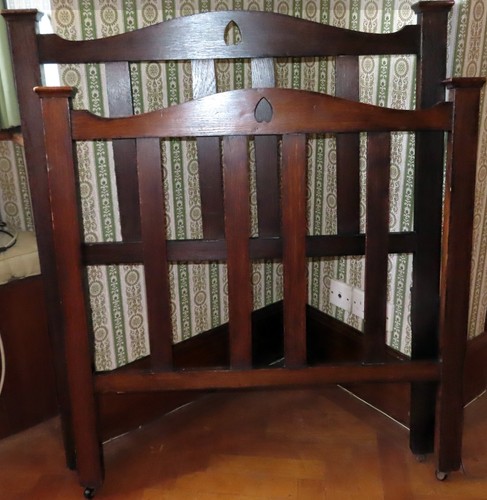 Bed vintage single mission - single,
