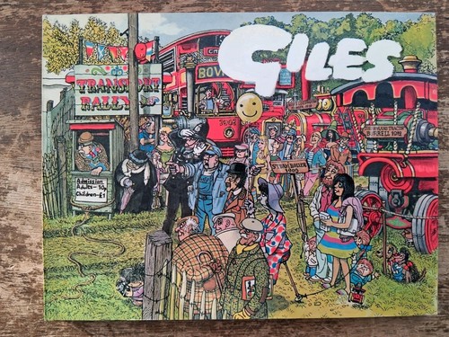 Giles cartoon book - book,