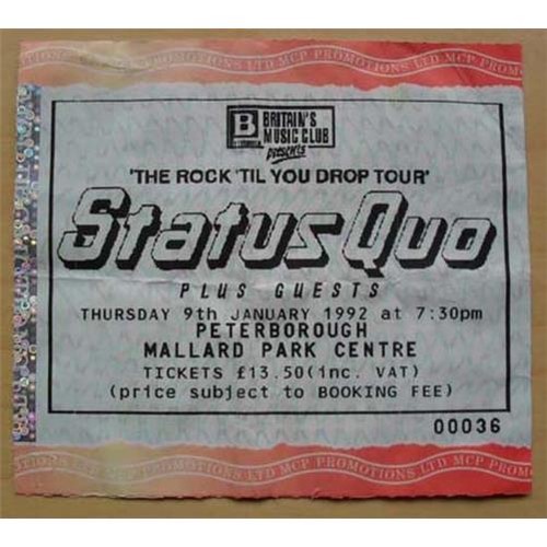 Status quo peterborough - quo,