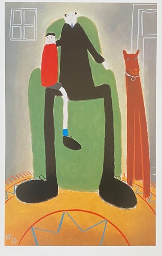 Mackenzie thorpe sitting - thorpe,