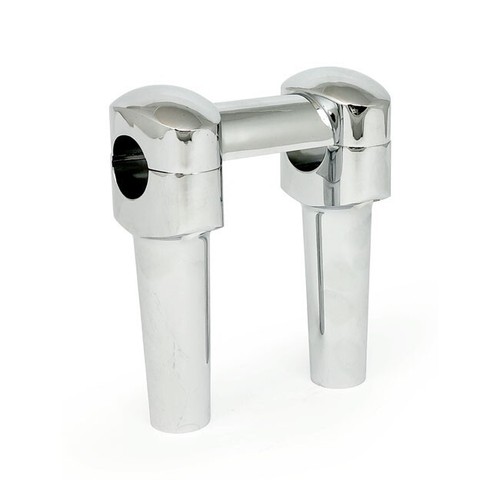 Chrome handlebar risers - chrome,