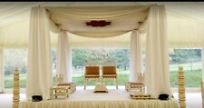 Mandap for sale, Drapes mandap, 4 pillars square mandap, Indian wedding mandap