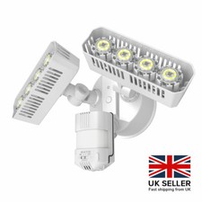 3600lm 36W Outside LED Floodlight With Motion Sensor Dusk to Dawn Security Light