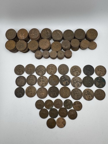 Vintage british coin - coin, job