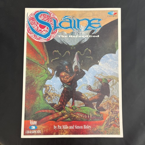 1990 slaine the horned god - slaine,