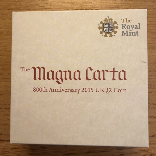 The magna carta - magna, 800th