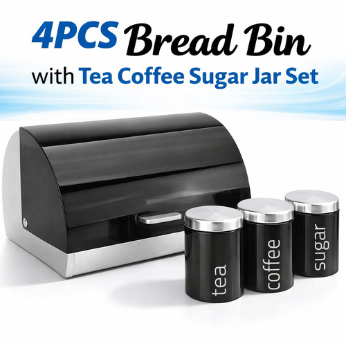 Stylish 4pc kitchen tea - stylish, coffee