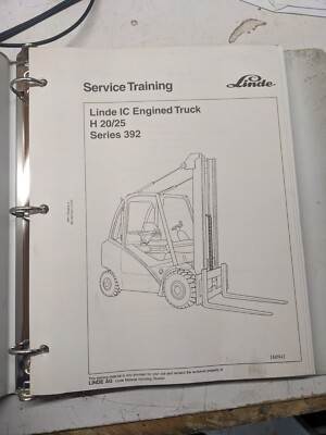 Linde fork lift truck - lift,
