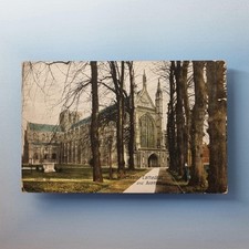 Winchester Photograph 1937 Hampshire Cathedral And Avenue