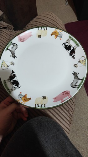 Farmcat large porcelain plate - farmcat,