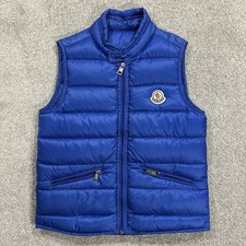 Moncler Gui Gilet Blue Age 10