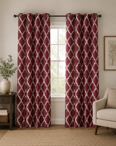 Pier red gold geometric - 2,