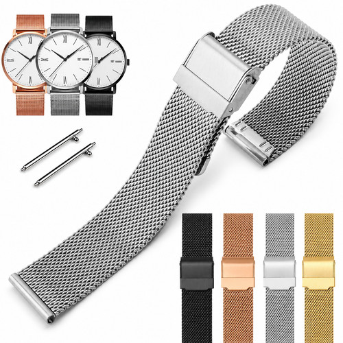 Stainless steel milanese watch - milanese,