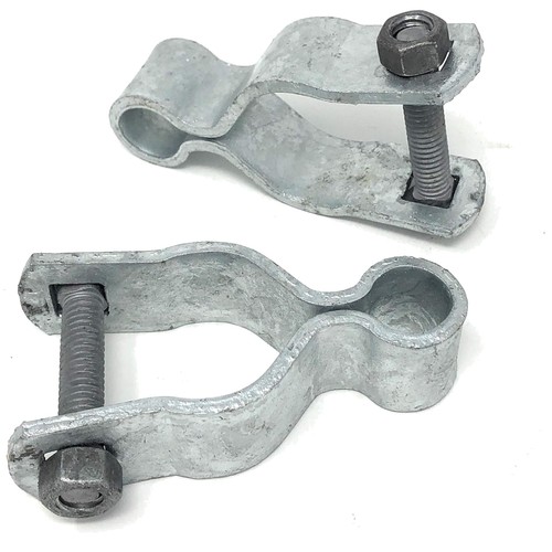 Chain link fence frame hinge - chain,