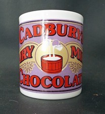 Vintage Cadburys Dairy Milk Chocolate Mugs - Kiln Craft Staffordshire