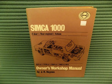 Simca 1000 Haynes Workshop