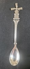 Signed SB* Hollan Solid Silver 90 Spoon Windmill Blades Rotate Superb Condition 
