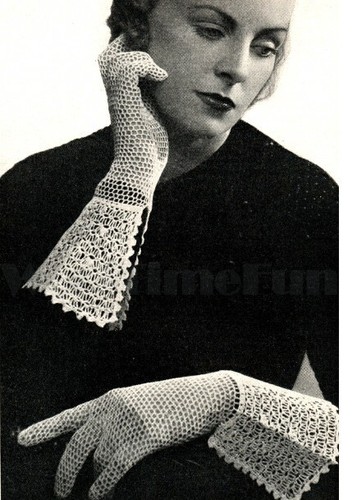 Crochet pattern womens - crochet, vintage