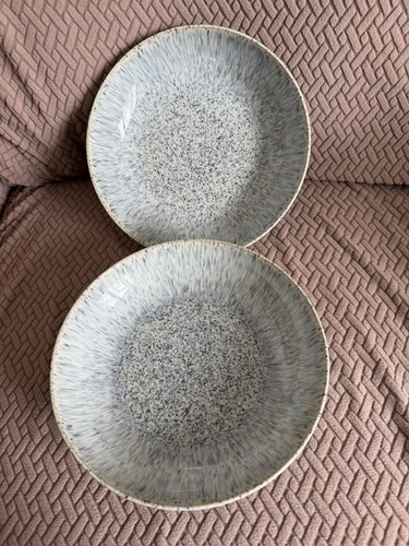 Denby halo speckle pasta bowls - denby,