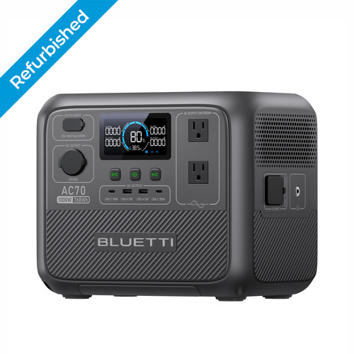 Bluetti ac70 1000w 768wh - 1000w,
