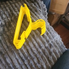Small Hangers Lot Of 10 Bright Yellow Plastic Baby, Doll Or Lingerie Closet Home